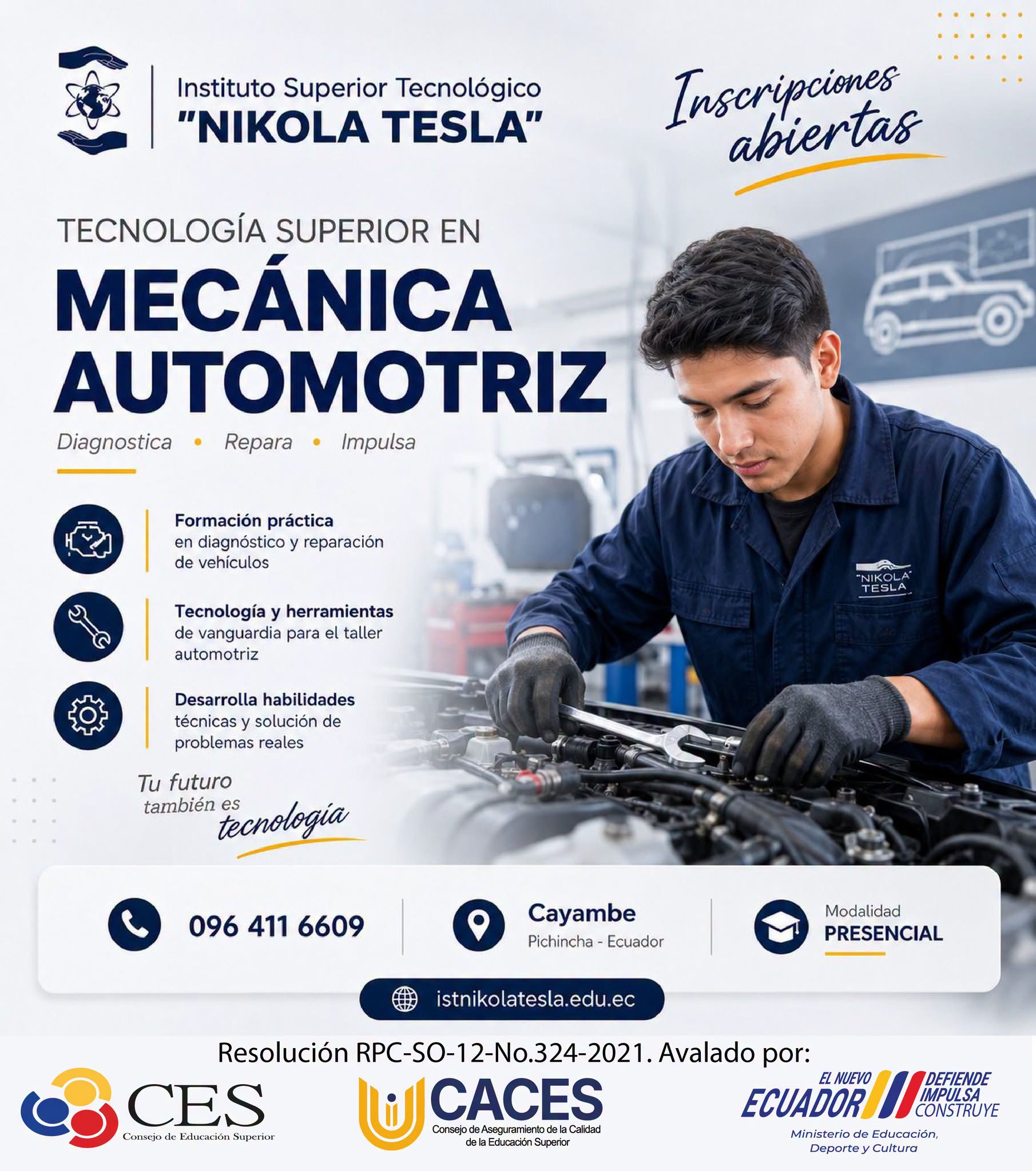 Tecnología Superior en Mecánica Automotriz