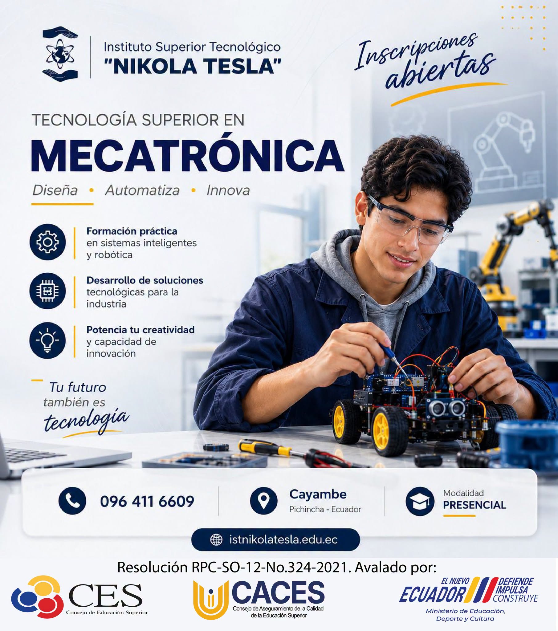 Tecnología Superior en Mecatrónica